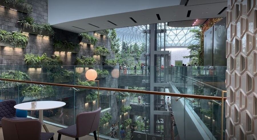 Yotelair Singapore Changi Airport Landside Exterior foto